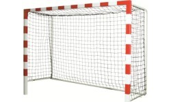 Handbola vārti ar iebetonējamām čaulām (tērauda)