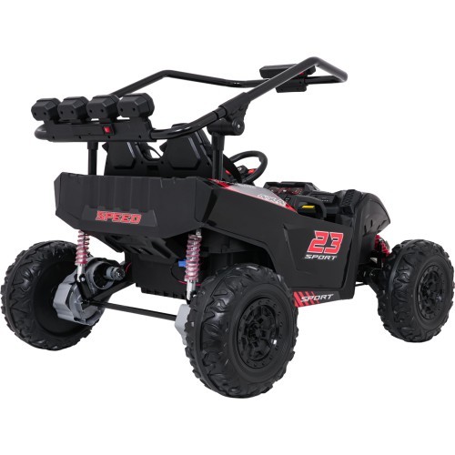 Elektromobilis bērniem Buggy TURBO 23, melns