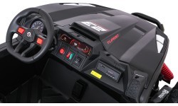 Elektromobilis bērniem Buggy TURBO 23, melns