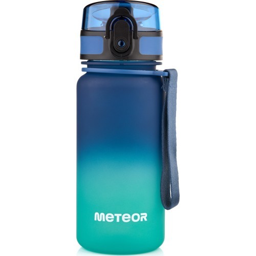 Sporta ūdens pudele Meteor 350 ml - Zila / zaļa