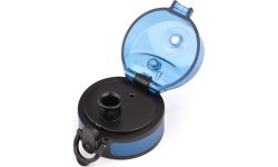 Sporta ūdens pudele Meteor 350 ml - Zila / zaļa