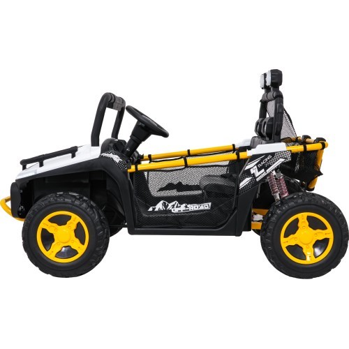 Bērnu elektromobilis Buggy UTV Speed, balts