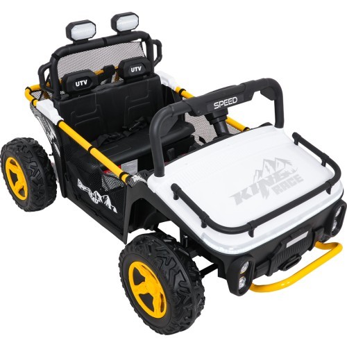 Bērnu elektromobilis Buggy UTV Speed, balts