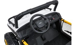 Bērnu elektromobilis Buggy UTV Speed, balts