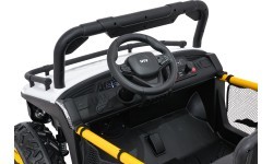 Bērnu elektromobilis Buggy UTV Speed, balts