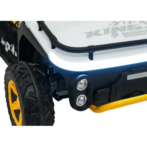 Bērnu elektromobilis Buggy UTV Speed, balts