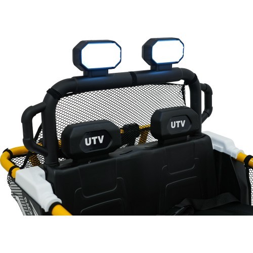 Bērnu elektromobilis Buggy UTV Speed, balts