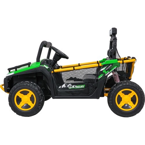 Elektromobilis bērniem Buggy UTV Speed, zaļš