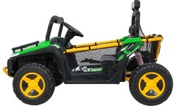 Elektromobilis bērniem Buggy UTV Speed, zaļš