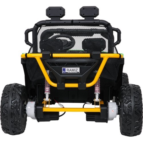 Elektromobilis bērniem Buggy UTV Speed, zaļš