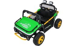 Elektromobilis bērniem Buggy UTV Speed, zaļš
