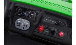 Elektromobilis bērniem Buggy UTV Speed, zaļš