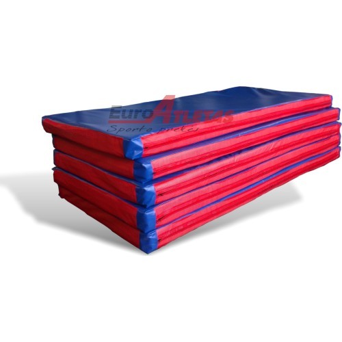 Padded gymnastics mat, synthetic leather (200x100x5cm)