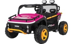 Elektromobilis Buggy UTV SPEED, rozā