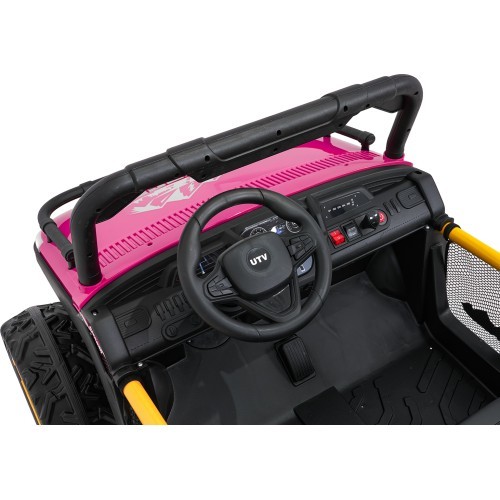Электромобиль Buggy UTV SPEED, розовый