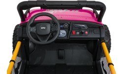 Электромобиль Buggy UTV SPEED, розовый