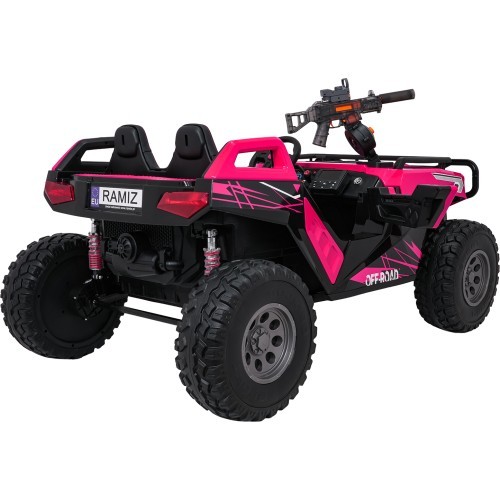 Elektromobilis Buggy PROSPECTOR 4x4 STRONG, rozā