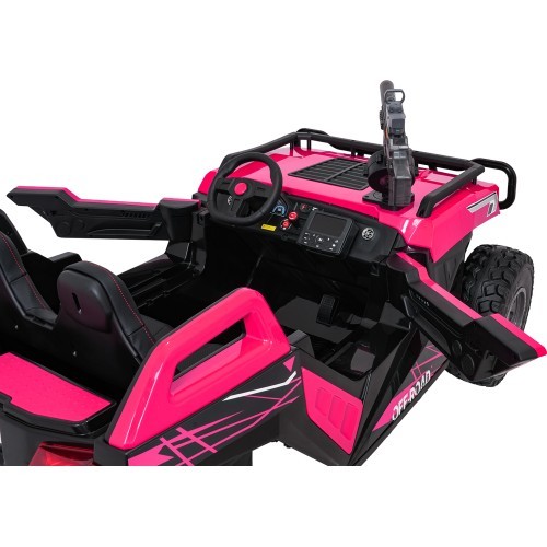 Elektromobilis Buggy PROSPECTOR 4x4 STRONG, rozā