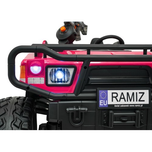 Elektromobilis Buggy PROSPECTOR 4x4 STRONG, rozā