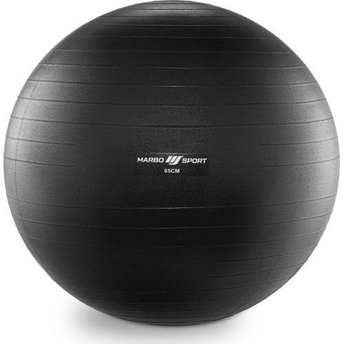 Vingrošanas bumba Anti-Burst 65 cm melna Marbo Sport