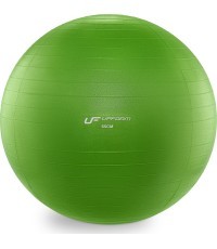 Profesionāla vingrošanas bumba Anti-Burst 65 cm, zaļa, UpForm