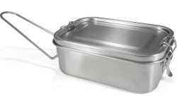 Origin Outdoors Lunchbox 2 in 1 'stainless steel'