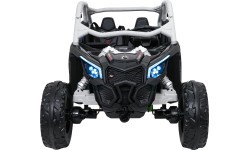 Elektriskais bērnu bagijs Maverick Turbo RR zili pelēks