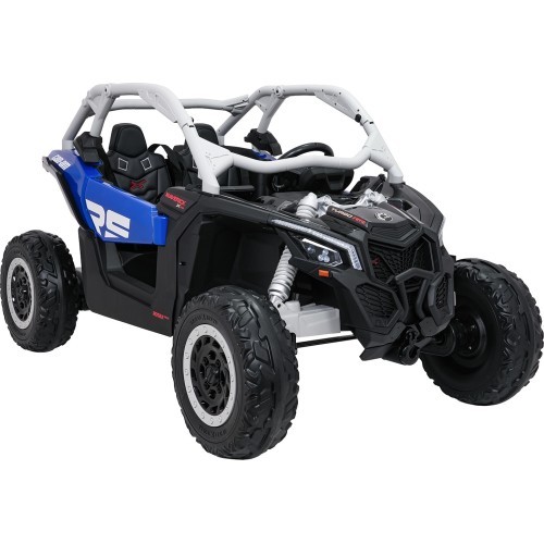 Elektriskais bērnu bagijs Maverick Turbo RR zili pelēks