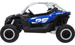 Детский электромобиль багги Maverick Turbo RR сине-серый