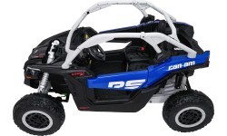 Elektriskais bērnu bagijs Maverick Turbo RR zili pelēks