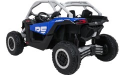 Детский электромобиль багги Maverick Turbo RR сине-серый