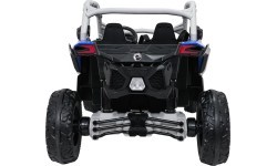 Детский электромобиль багги Maverick Turbo RR сине-серый
