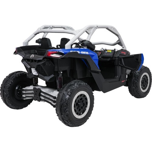 Детский электромобиль багги Maverick Turbo RR сине-серый