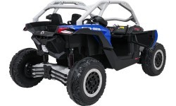 Детский электромобиль багги Maverick Turbo RR сине-серый