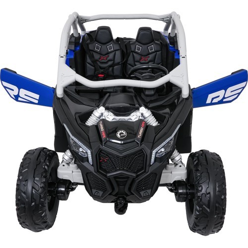 Elektriskais bērnu bagijs Maverick Turbo RR zili pelēks