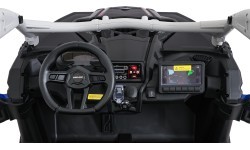 Детский электромобиль багги Maverick Turbo RR сине-серый