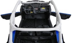 Elektriskais bērnu bagijs Maverick Turbo RR zili pelēks