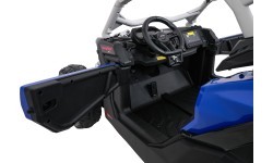 Elektriskais bērnu bagijs Maverick Turbo RR zili pelēks