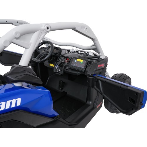 Elektriskais bērnu bagijs Maverick Turbo RR zili pelēks