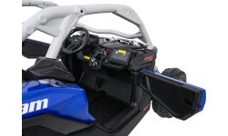 Elektriskais bērnu bagijs Maverick Turbo RR zili pelēks