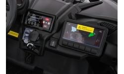 Детский электромобиль багги Maverick Turbo RR сине-серый