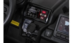 Elektriskais bērnu bagijs Maverick Turbo RR zili pelēks