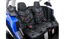 Детский электромобиль багги Maverick Turbo RR сине-серый