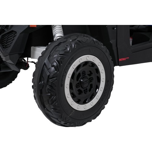 Elektriskais bērnu bagijs Maverick Turbo RR zili pelēks