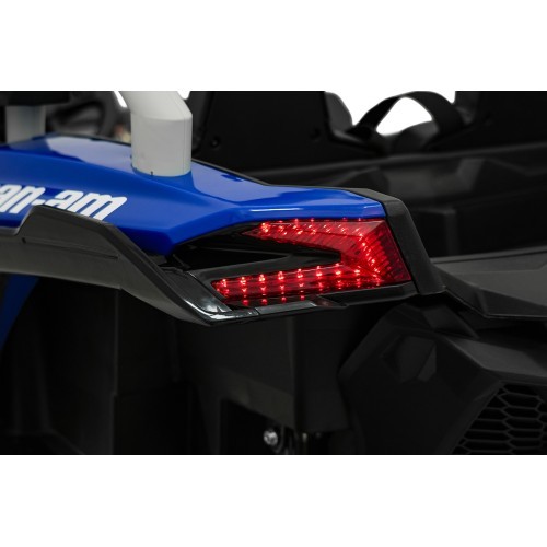 Детский электромобиль багги Maverick Turbo RR сине-серый