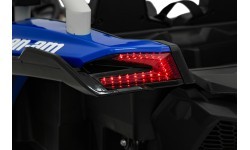 Elektriskais bērnu bagijs Maverick Turbo RR zili pelēks