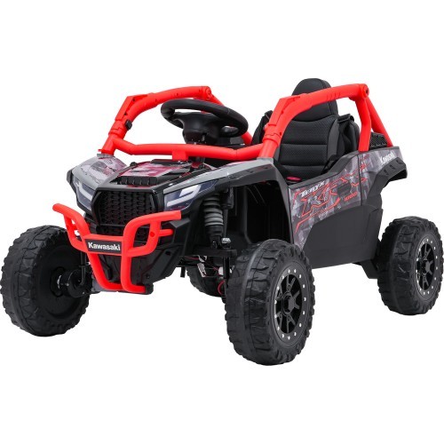Elektromobilis Kawasaki TERYX KRX1000 Buggy sarkans