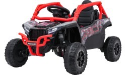 Elektromobilis Kawasaki TERYX KRX1000 Buggy sarkans