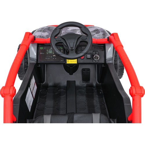Elektromobilis Kawasaki TERYX KRX1000 Buggy sarkans