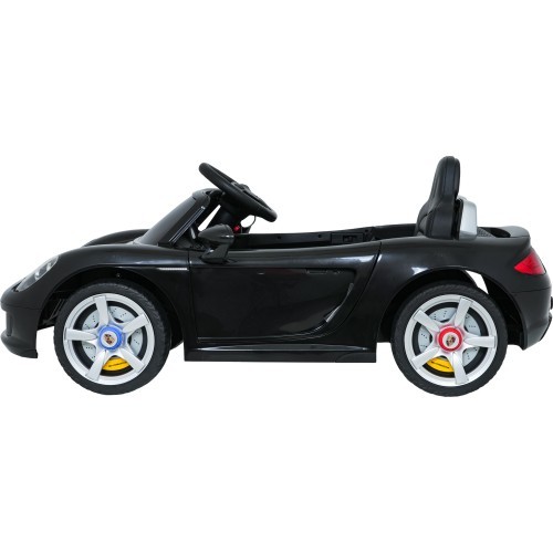 Elektromobilis Porsche 911 Carrera, melns